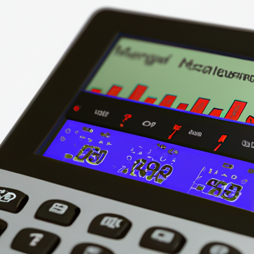 תמונה המציגה מחשבון משכנתא דיגיטלי עם גרפים ומספרים